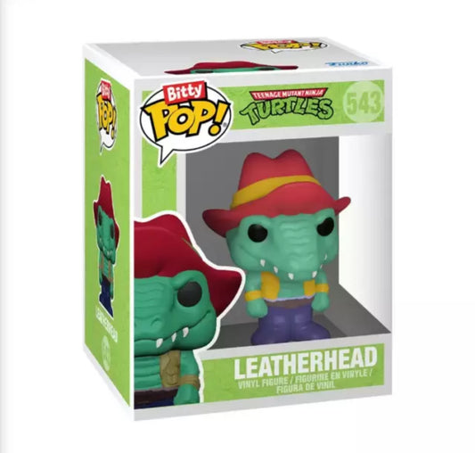 Funko TMNT Leatherhead Bitty POP 1/6 Chase - Scan QR Code for more info.